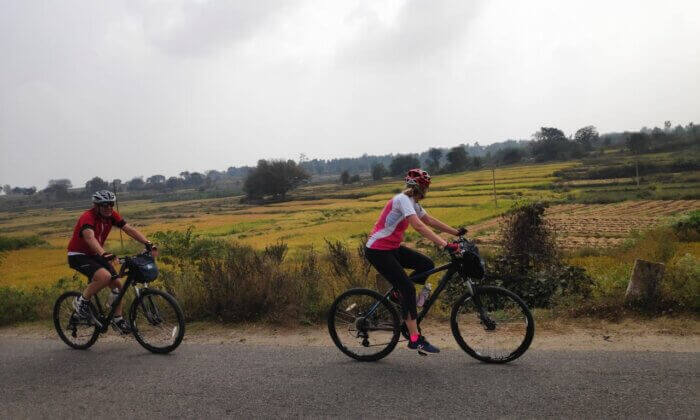 Cycling to Hassan